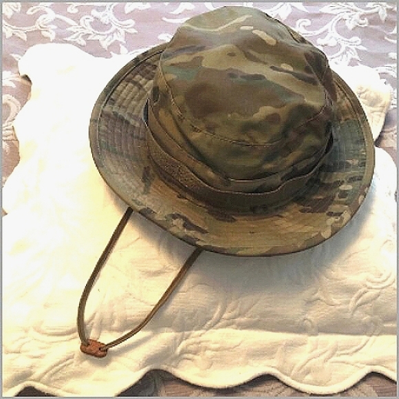 *SOLD*Men’s Propper Camouflage Pull String Bucket Hat (Size 7 1/2) - Picture 2 of 10